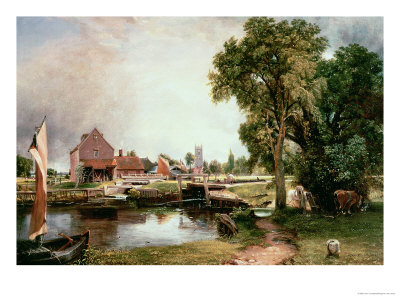 Dedham Lock and Mill John Constable